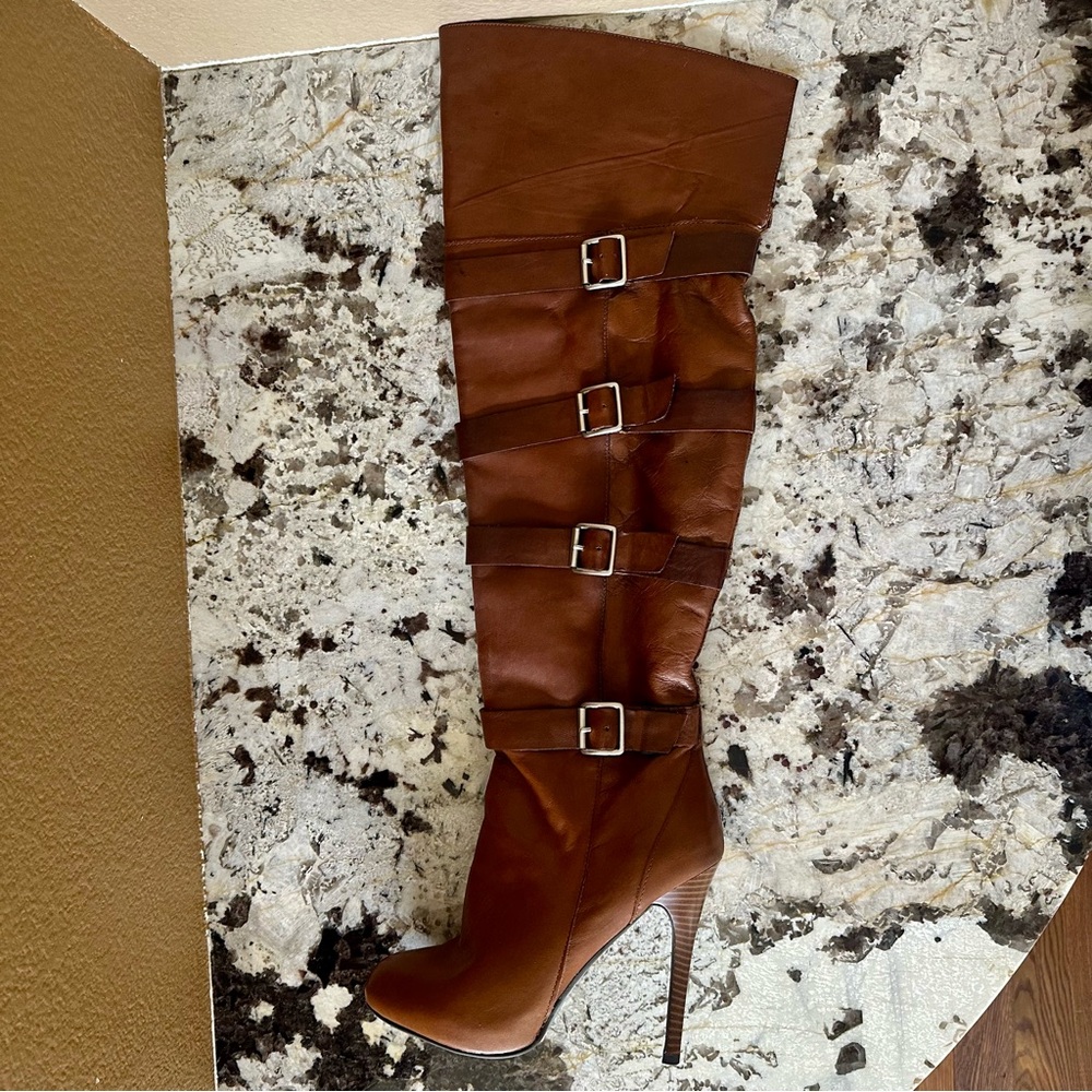 BCBGeneration Brown Over the Knee Boots
